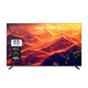 65 Inch Mini LED Google TV 5.0 Smart TV (N56GSM01-M2) – Ultra Bright Display, Dolby Vision & Atmos, 50W Sound, Frameless Design