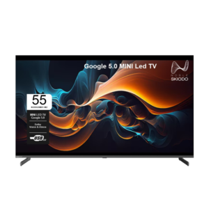 55 Inch QLED Ultra HD 4K Google TV 5.0 Smart TV (N55G5Q01) – Dolby Audio, Frameless Design, HDMI & USB